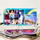 Taylor Swift Acrylic Laser Ticket Stub Frien Eras Tour Commemorative Ticket Stub