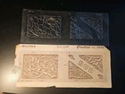 Vintage Craftaid Leather Template No  3050 Billfold Pattern Flower Name Pattern 