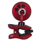 Snark Sil-red Red Snark Hyper-fast Clip-on Chromatic Tuner