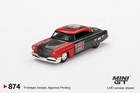 Mini Gt X Mizu Diecast 1 64 Lincoln Capri Hot Rod 1954    shadow Puppet     874