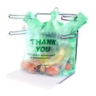 Biodegradable Thank You Shopping Bags 11 5  6 5  22 Green Eco Bags T-shirt Bags
