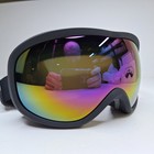 Avv Otg Ski Goggles For Men Women With Anti-fog Dual Layer Lens Snow Goggles