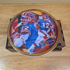 1991 Sports Impressions Nfl Superstar Collector Plate Series 2  Plate1-jim Kelly