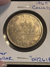1965 Canada Silver Dollar Circulated    0426189    Canadian  1