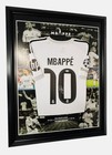 Kylian Mbapp   Signed Real Madrid Uefa Cl Jersey Framed With Coa
