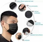 50 100 Pcs Color Face Mask Mouth   Nose Protector Respirator Masks With Filter