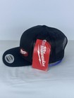 Nwt Milwaukee Gridiron 505b Snapback Trucker Hat Cap Black Ripstop Power Tools