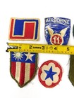 Vintage Us Set Of 7 Military Army Air Force Patch