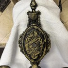 Antique Mcm Riddle Design Company Ornate Wall Candle Holder Sconce Light Fixture
