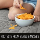 Sofa Shield Patented Couch Cover  Large Furniture Protector With Straps 