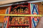 Large Vintage Peruvian Retablo  Folk Art Diorama Shrine Box Latin America Peru  