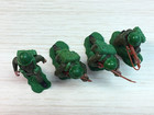 Vintage Britains Swoppets British Infantry Lot Wwii England Soldiers Army