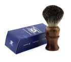 Men s Black Badger Hair Shaving Brush With Wooden Handle Home Shave Tool Haryali