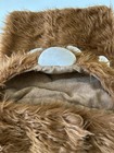 Pottery Barn Kids Highland Cow Critter Faux Fur Baby Hooded Towel Nwot Read