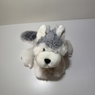 Rare Ganz Webkinz Husky Stuffed Animal 8    Floppy Plush Dog Stuffed Animal Toy