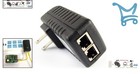 Gigabit Poe Injector Adapter 48v 30w Ethernet Power For  Camera And Devices
