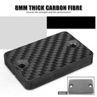 Nicecnc Front Brake Reservoir Cover Carbon Fiber For Yamaha Yfz450r 2012-2024