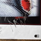 Roger Waters Ge Smith Signed The Wall Poster Beckett Loa Autographed