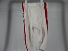 2011 Indiana Hoosiers  26 Game Used White Pants Football 468