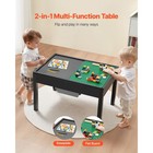 Kids Boys Girls Building Blocks Table Tabletop  Activity Play Fits Lego Toys