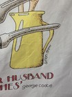 Simon Drew Illustrated Cotton Dish Tea Towel By Cally Co George Coote Humor New
