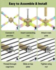 Pawfly Natural Wood Spinning Bird Standing Perch