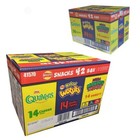 Walkers Snack 42 Pack Variety Crisp Box - Wotsits Quavers Monster Munch