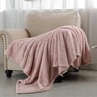Sherpa Fleece Throw Blanket All Seasons Lightweight Fuzzy Warm Super Soft Plush 