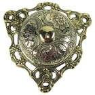 Polished Brass Hotel Counter Desk Call Bell Antique Victorian Style Service Ring