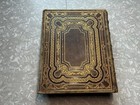 Tremont Pa Odd Follows 1867 Hardings Royal Edition Bible Gold Guilded Leather Vg