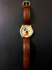 Vintage Disney Mickey Mouse Watch   Two-tone   Date Window   New Old Stock