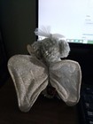 Vtg 1993 Ty Beanie Baby Attic Treasures Sterling Jointed Angel Teddy Bear New