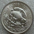 1948 Mexico - Un Peso - Jose Morelos - Unc Au Silver - High Grade - Beauty 