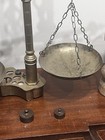 Balance Scales  Vintage  Brass  Original Weights- Apothecary