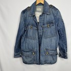 Current elliott The Denim Military Slant Pocket Jacket 1 Size S