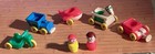 Vintage Fisher Price Play Family Little Riders Little People  Complete  656