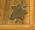 Antique Wooden Cabinet Photo Album - Bielby Family - Interesting  No Photo s