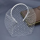 Vintage 1920s Women s Fascinator Hat With Mesh Veil For Weddings   Tea Parties