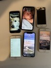 Lot Of 6 Apple Iphones   for Parts Only   Plus A Box Of Spare Parts For Iphone