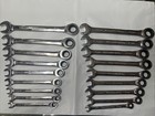 Gearwrench Sae mm Combination Ratcheting Wrench  18-piece 3 4-5 16 18mm-8mm