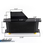 Fit For 2001-2005 Subaru Impreza Wrx sti 19 Row An10 Aluminum Engine Oil Cooler
