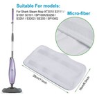 4 6 10x Replacement Microfiber Pads For Shark Steam Mop S3251 S3101 Xt3010 Se200