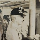 Vintage U s  Navy Signed Photo Capt Usn Shipboard Ceremony Military Photograph