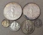 1903-s 1909-s One Peso Us Philippines Silver Coin Lot