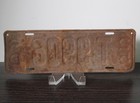 1925  T-9906   South Dakota License Plate - Rusty  Antique Barn Find