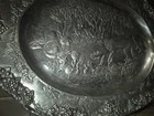 Arthur Court Serving Tray 1990 Fox And Grapes Pattern 18 5 X 14 Euc