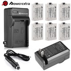 2pack Lp-e8 1800mah Battery   Charger For Canon Eos Rebel T2i T3i T4i T5i Camera