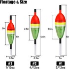 Thkfish 5pcs Bobbers For Fishing Buoyant Balsa Wood Body Slip Bobbers Floats Us