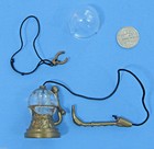 Pipe Bowl Leia Collar - Kenner Bagged Jabba The Hutt Playset  83 Vtg Star Wars