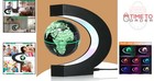 Magnetic Levitation Globe Led Lights Decorative Floating World Map Gadget
